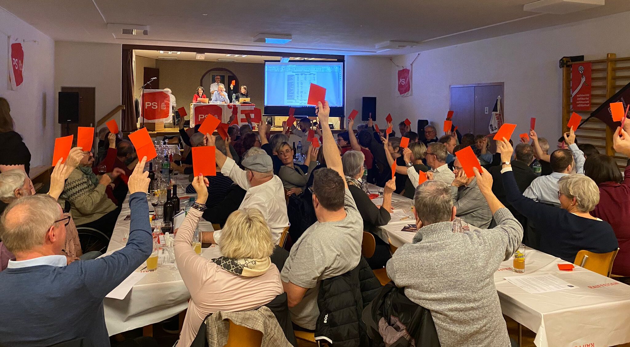 Carton plein pour la 13ème rente AVS Parti socialiste jurassien