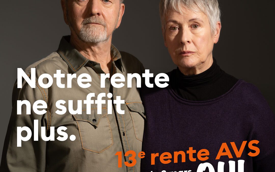 L’heure de la 13e rente AVS a sonné