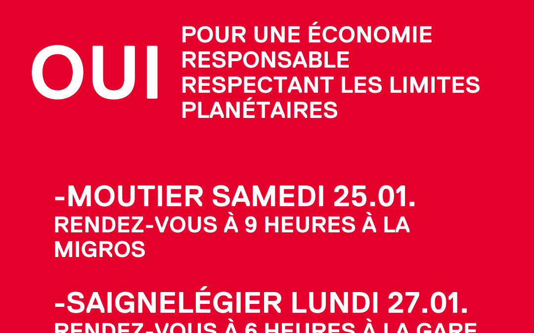 Le 9 février 2025, choisissons la responsabilité plutôt que l’immobilisme