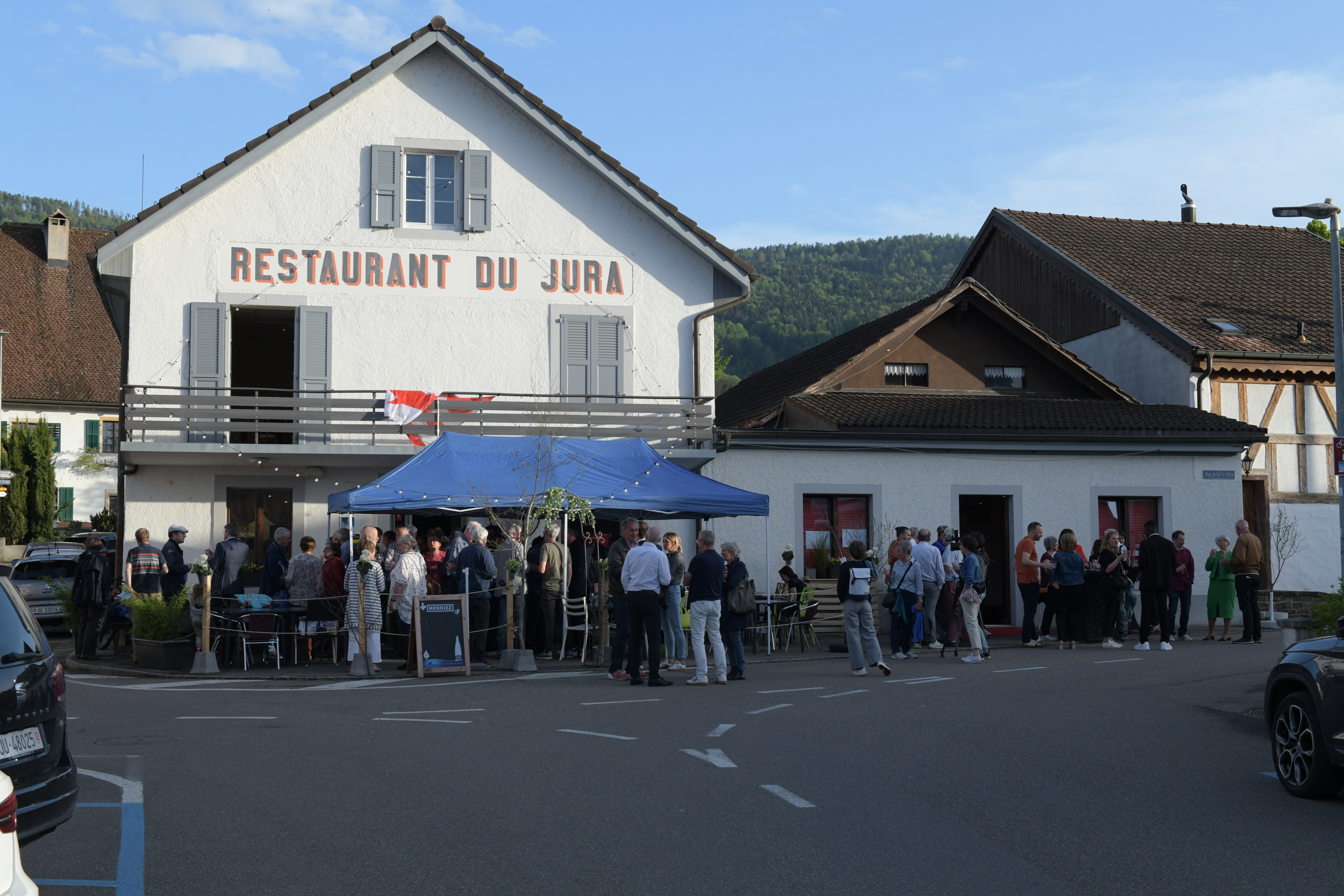 50 ans du PSJ          – 3 mai 1975-3 mai 2025          Restaurant du Jura à Bassecourt