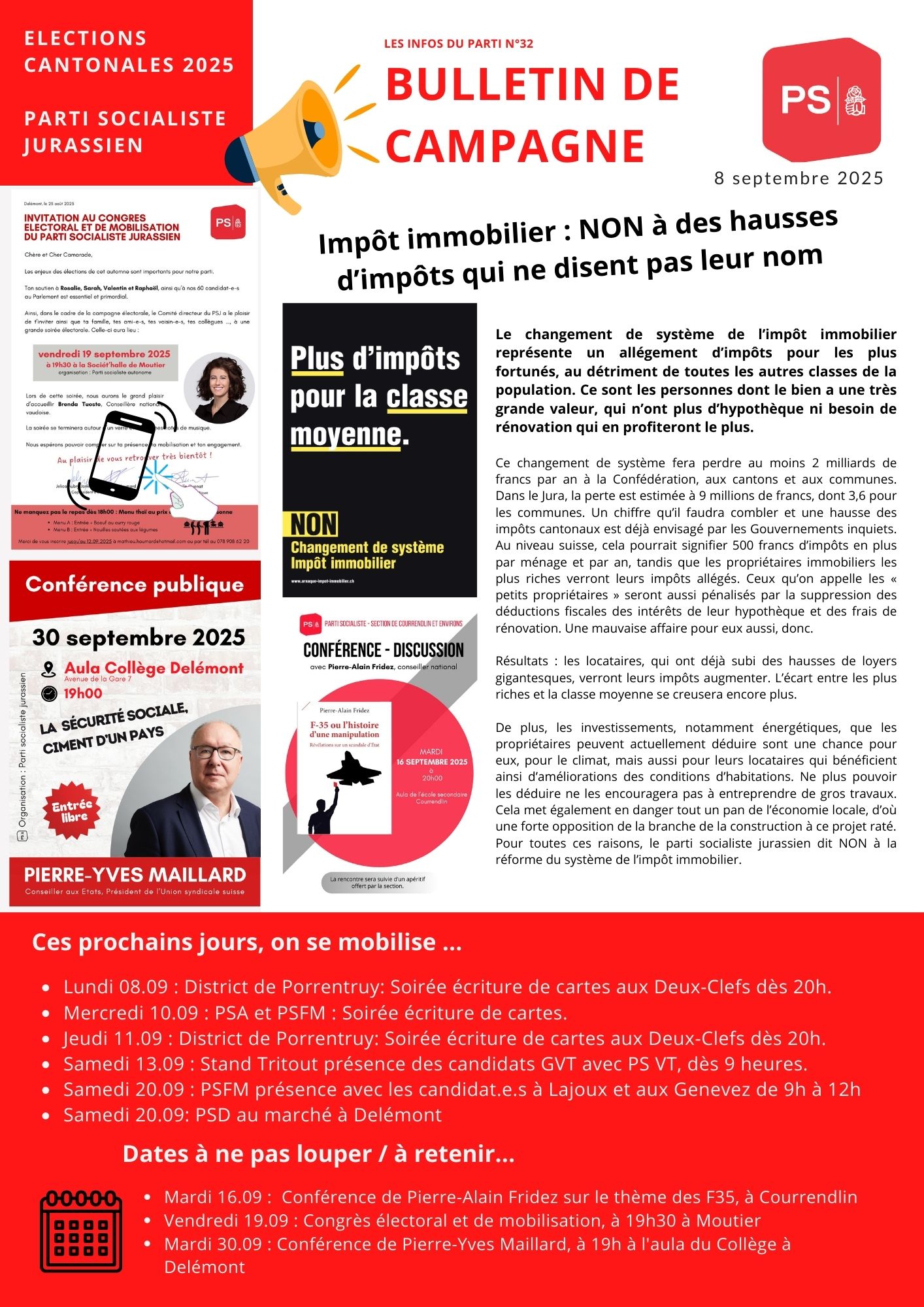 EC 2025 Bulletin de campagne 2