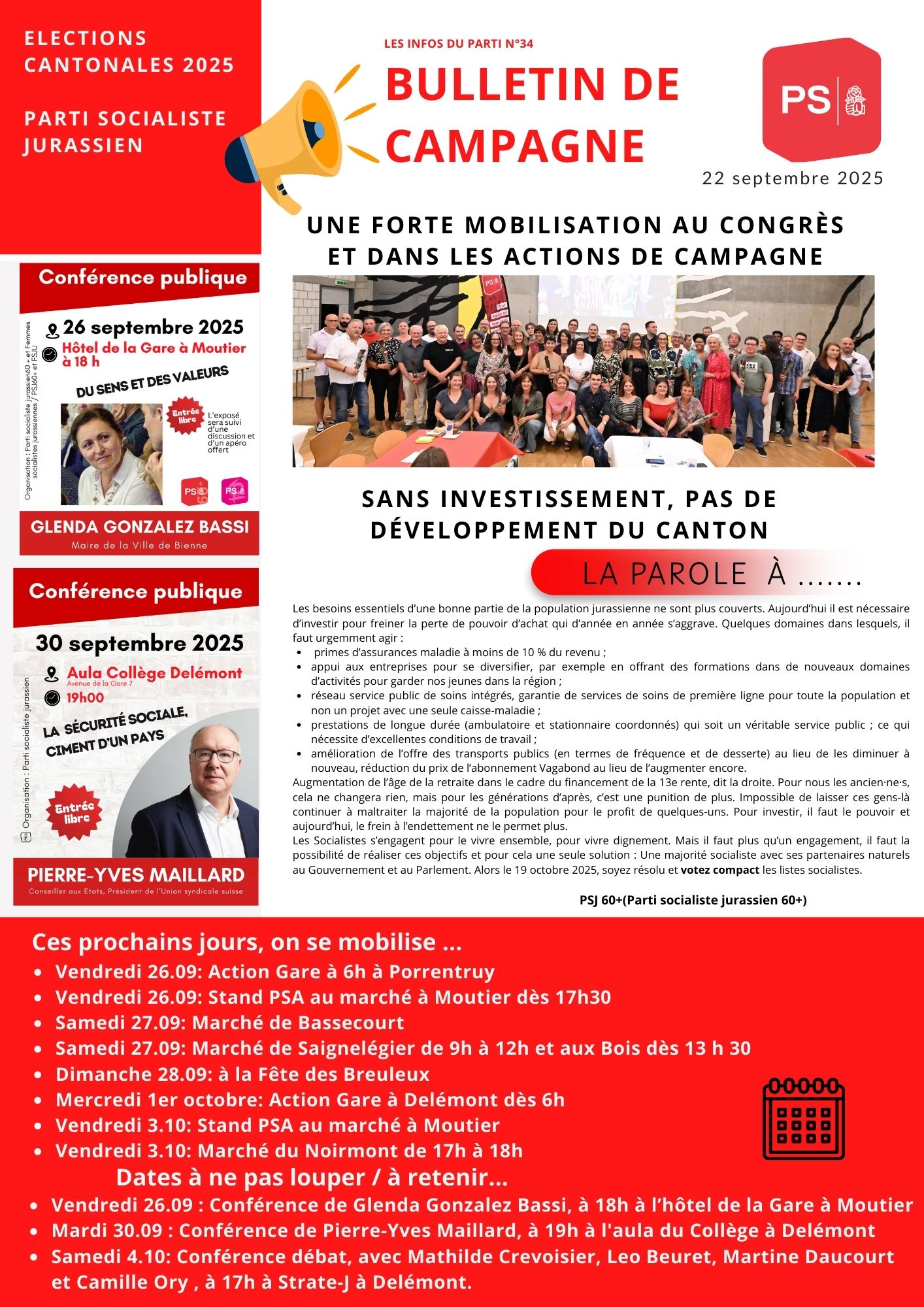 EC 2025 Bulletin de campagne 3