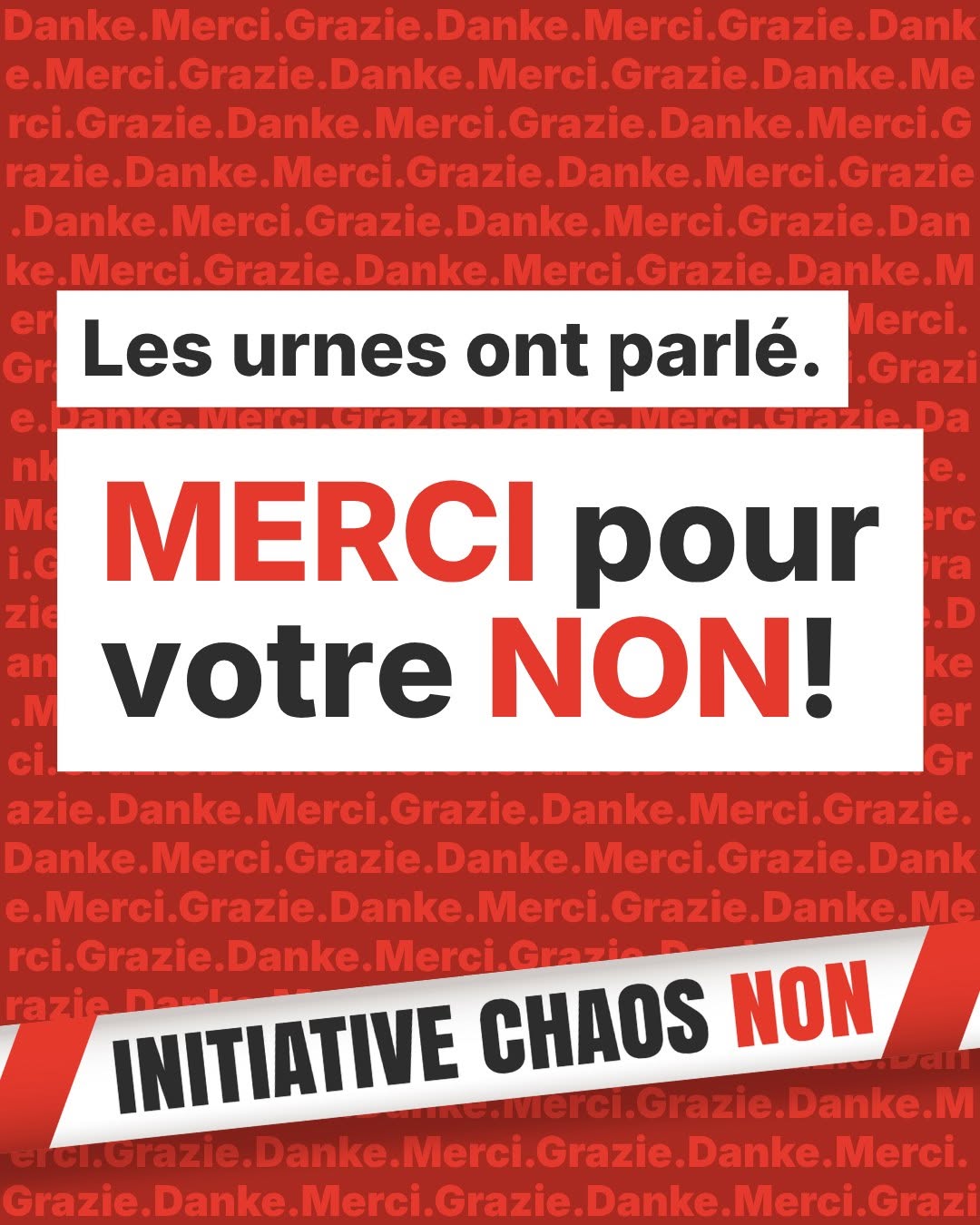 NON merci